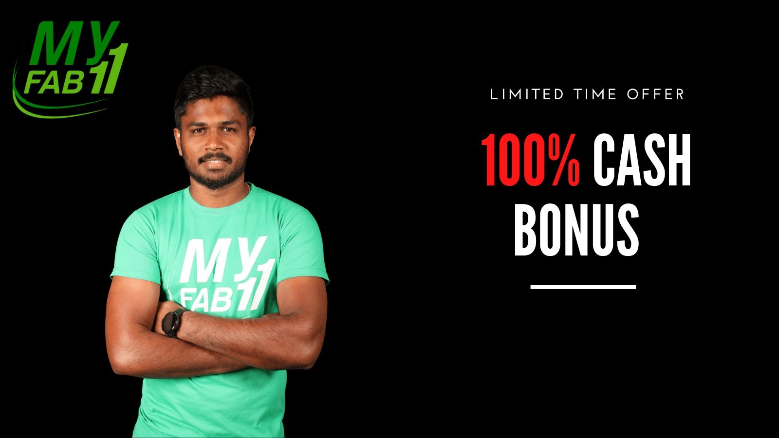 (100% Bonus On First Deposit) MyFab11 Referral Code 2022 : Free Rs 100 Bonus On SignUp