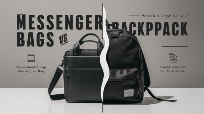 Laptop Messenger Bags vs. Backpacks