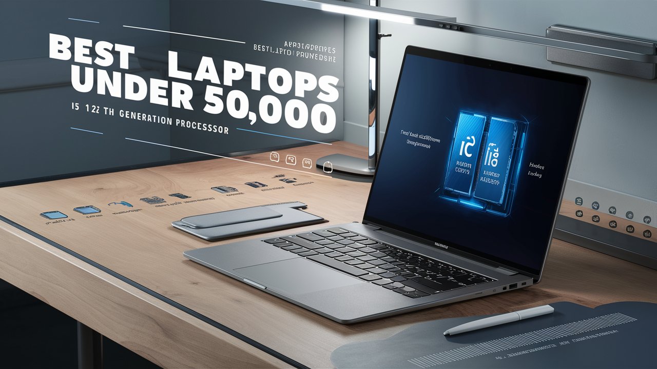 Best Laptops Under ₹50,000 with i5 12th Generation Processor