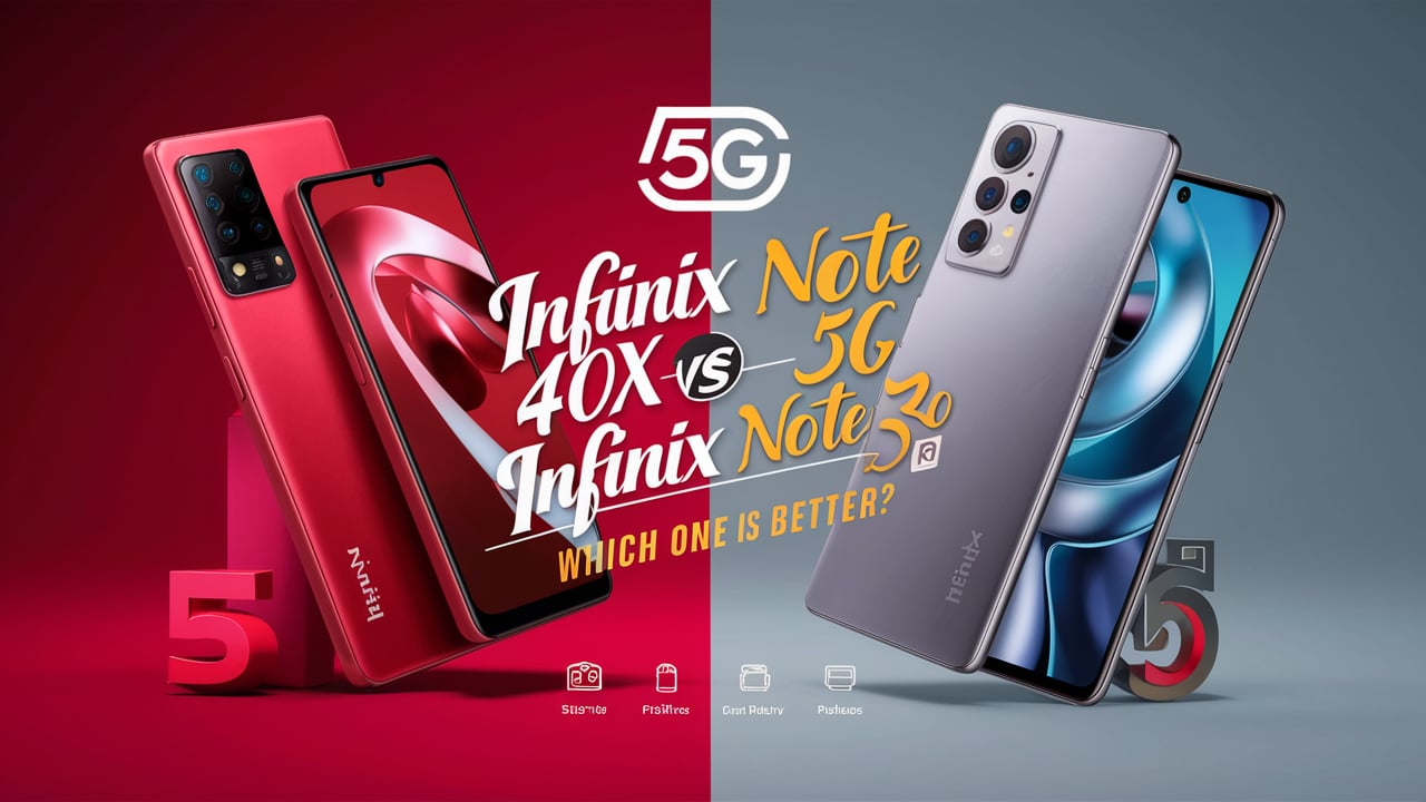 Infinix Note 40X 5G Vs Infinix Note 30 5G