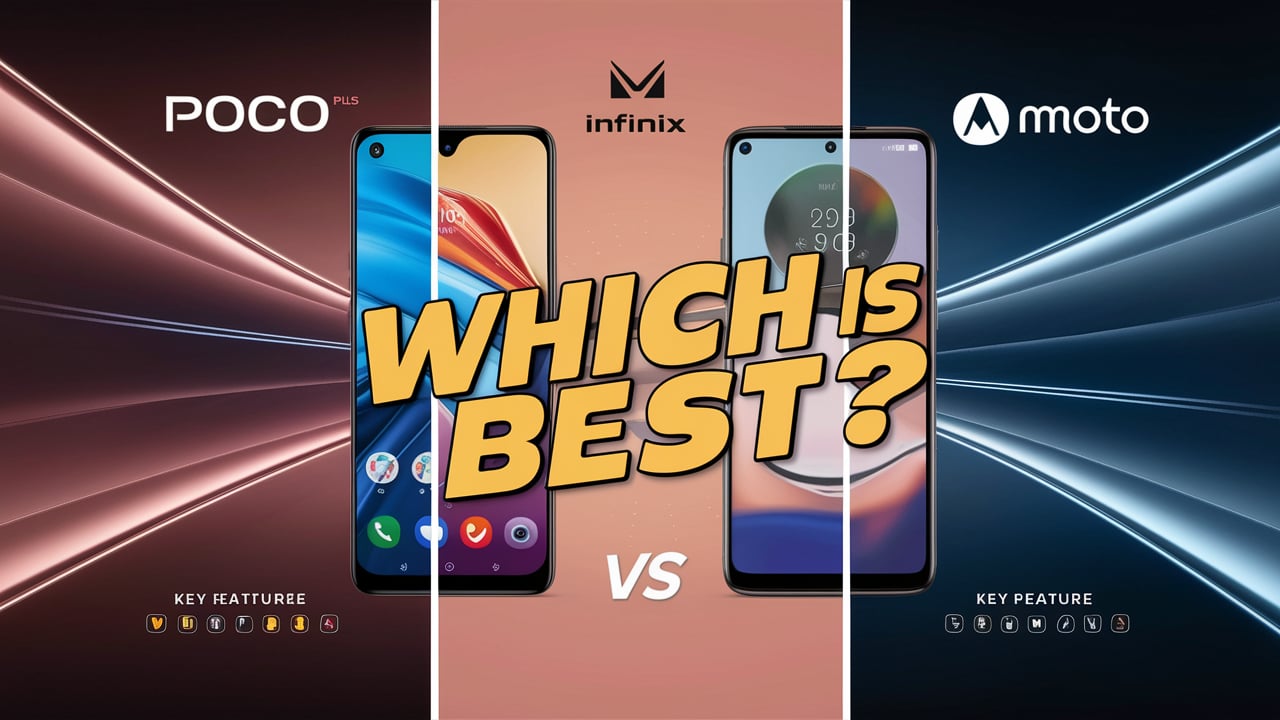 Poco M6 Plus vs Infinix Note 40x vs Moto G64