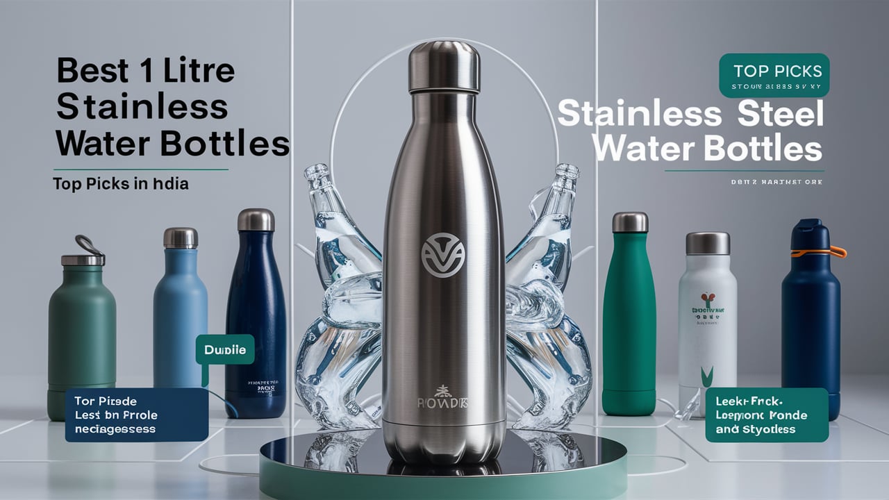 Best Stainless Steel Water Bottle 1 Litre in India