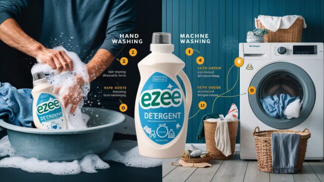 How To Use Ezee Detergent for Hand and Machine Wash