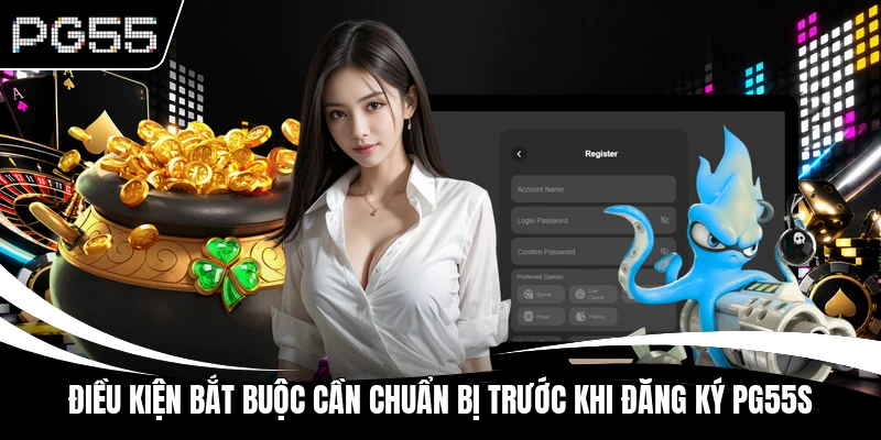 Điều kiện bắt buộc cần chuẩn bị trước khi đăng ký PG55
